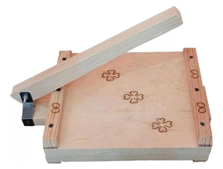 Prensa Manual De Tortillas De Madera Grande