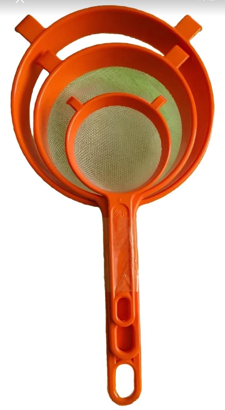 Coladores de Plastico Kit 3 Pzs