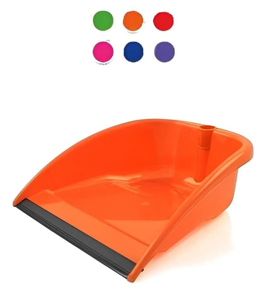 Recogedor Plastico Perico Baston Metalico Colores