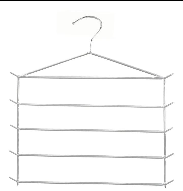 Set De Ganchos De Metal Para Pantalon 3 Pzs