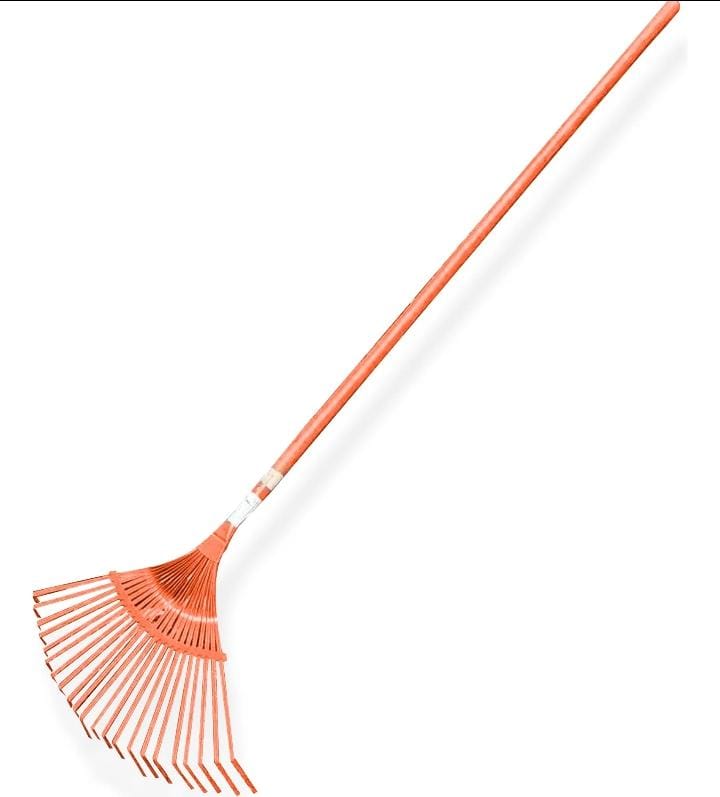 Escoba Metalica Para Jardin 22 Dientes