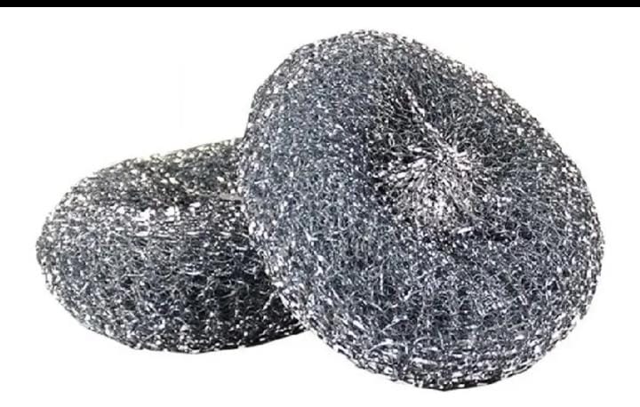 Fibra Rendonda Mediana Para Trastes Metalicas Brillosas 20 Pzs