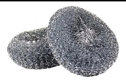 Fibra Rendonda Mediana Para Trastes Metalicas Brillosas 20 Pzs