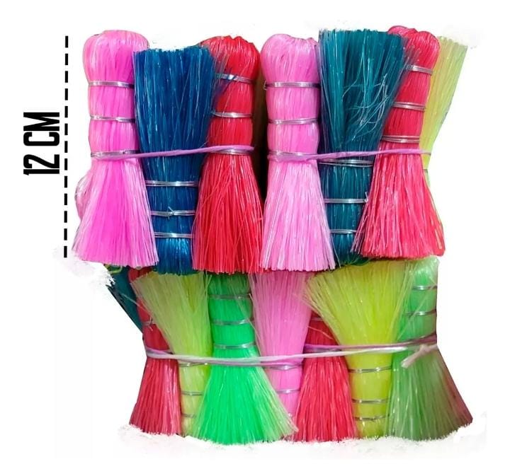 Escobetilla De Plastico Para Trastes Multiusos 12 Pzs