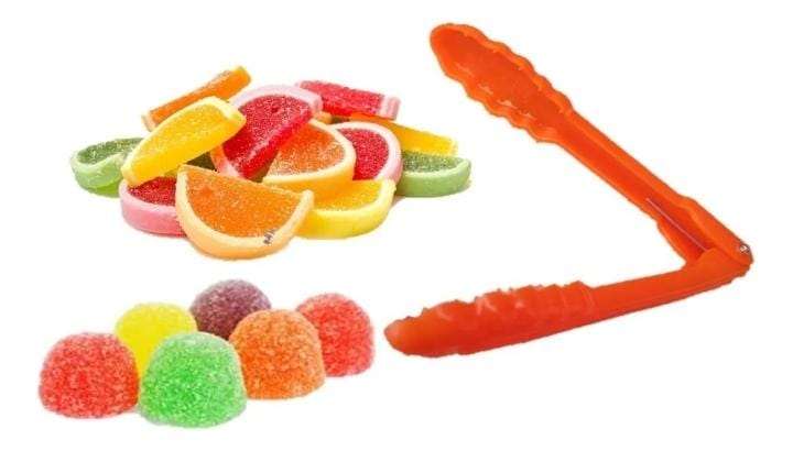 Pinzas Plastico Grandes Multiusos Cocina Panaderia 12 Pzs