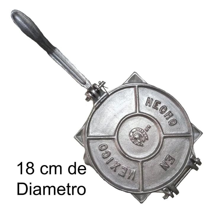 Prensa Manual Para Hacer Tortillas De Maiz 18 Cm