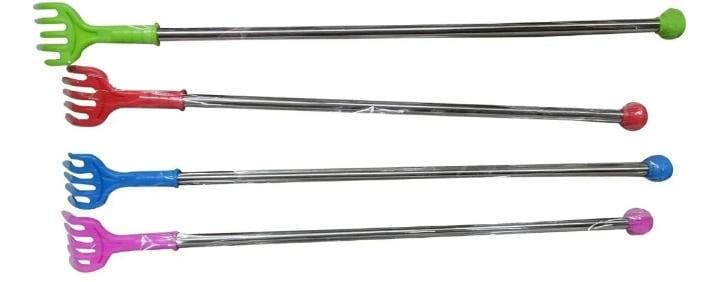 Manita Rascadora Espalda Plastico Y Aluminio 5 Pzs