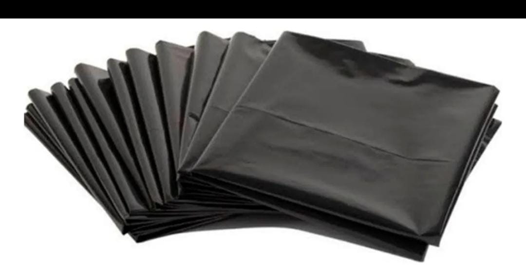 3 Kilos De Bolsas Negras Para Basura Multiusos 90x120cm