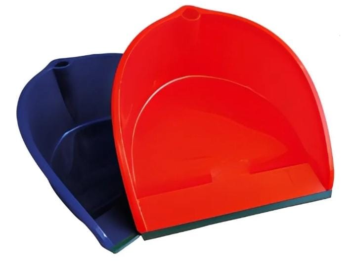 Recogedor Plastico Perico Baston Metalico Colores