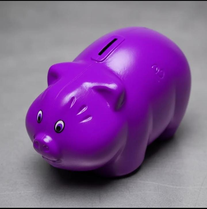 Alcancia De Plastico Cochinito