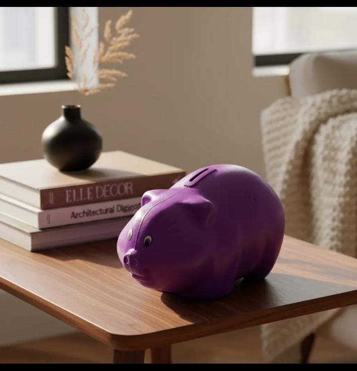 Alcancia De Plastico Cochinito