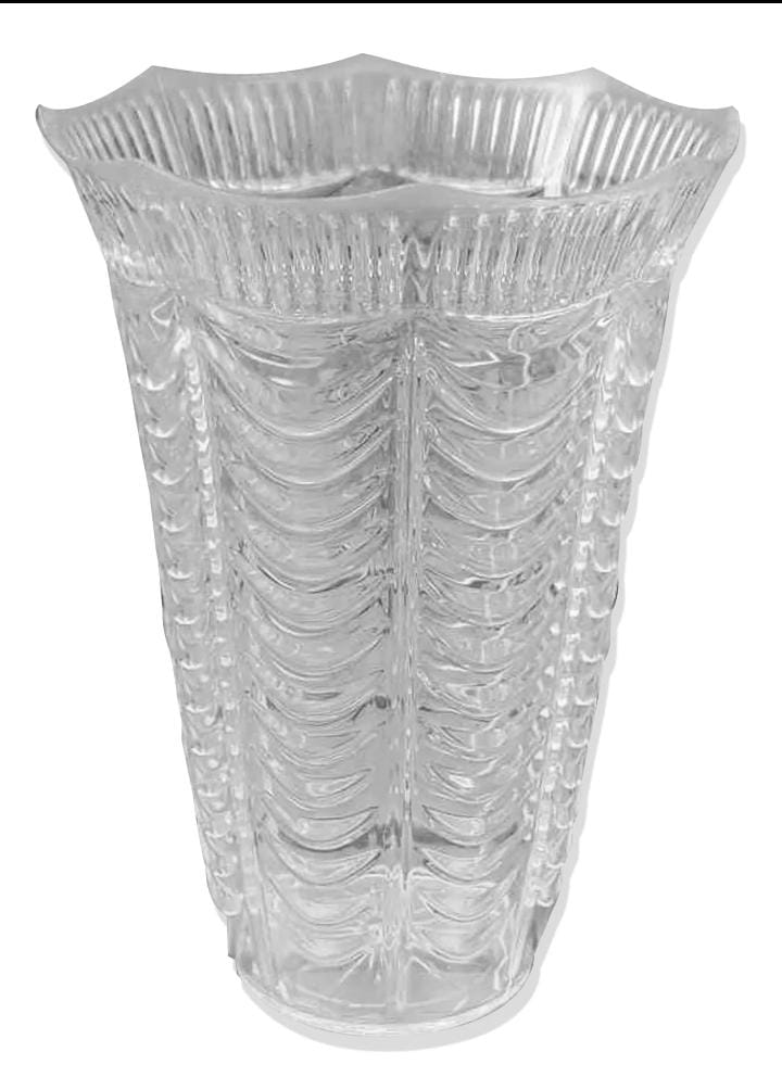 2 Floreros Tipo Cristal De Plastico