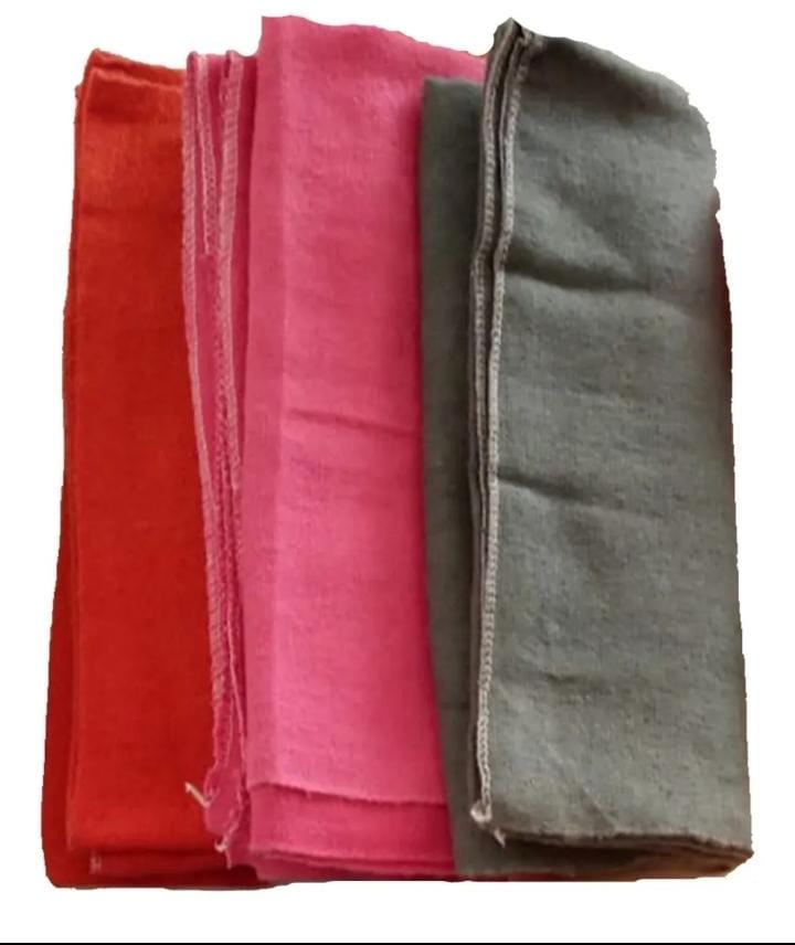 Franela Bastillada Colores 10 Pzs