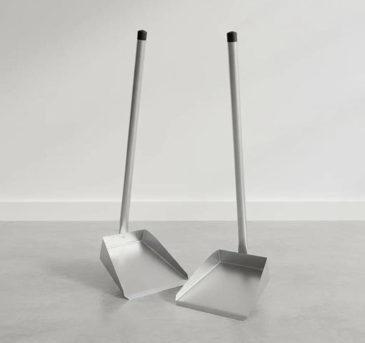 Recogedor Metalico 2 Pzs