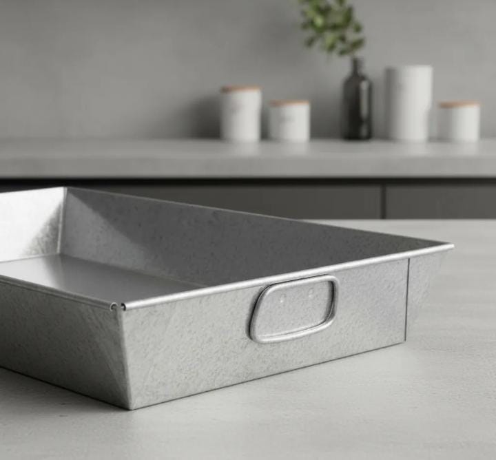 Combo Charola Piernera Y Pavera Galvanizada