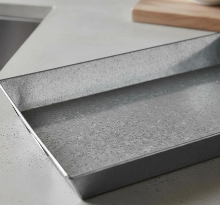 Combo Charola Piernera Y Pavera Galvanizada